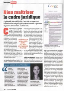 Read more about the article Big Data : bien maîtriser le cadre juridique