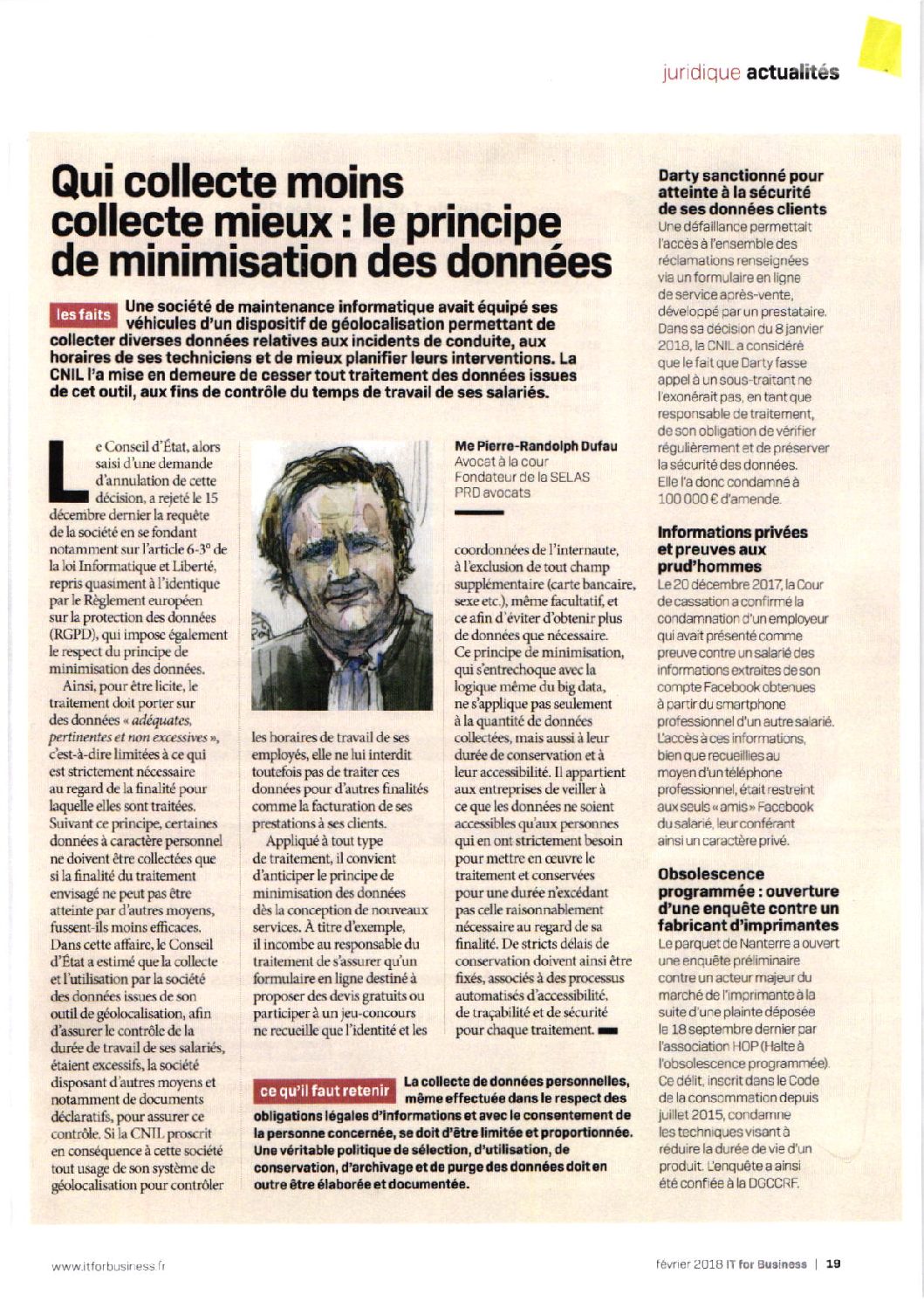 Read more about the article Qui collecte moins collecte mieux : le principe de minimisation des données