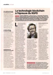 Read more about the article La technologie blockchain à l’épreuve du RGPD