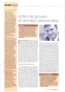 Lire la suite à propos de l’article Action de groupe et données personnelles