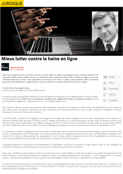 Read more about the article Mieux lutter contre la haine en ligne