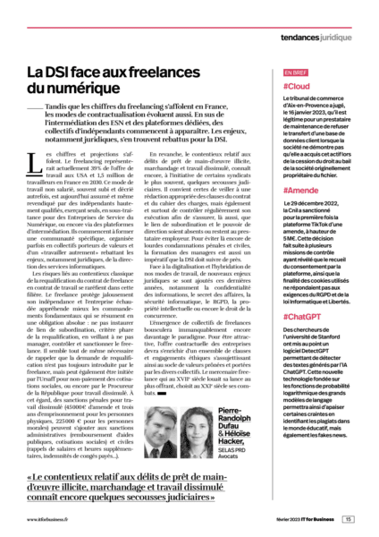 Read more about the article La DSI face aux freelances du numérique