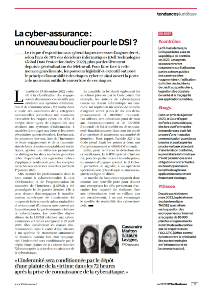 Read more about the article La cyber-assurance: un nouveau bouclier pour le DSI?