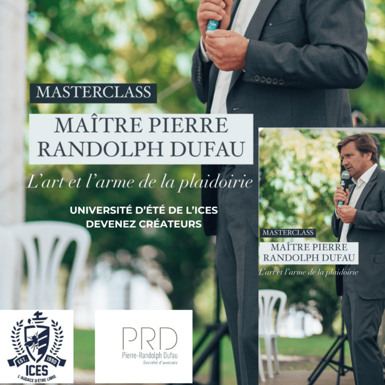 Read more about the article Masterclass L’art et les armes de la plaidoirie